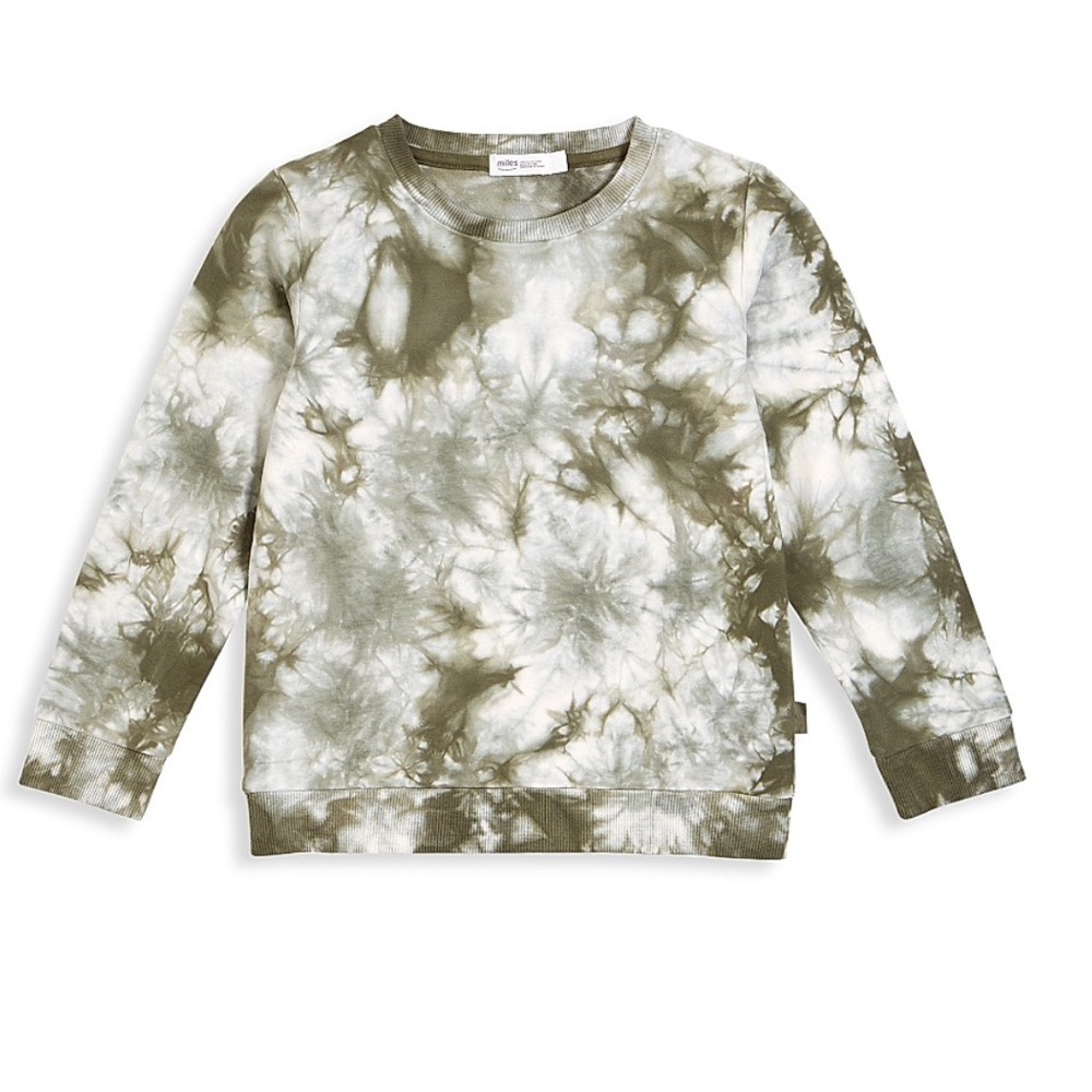 MILES BABY 3T Tie-dye sweatshirt